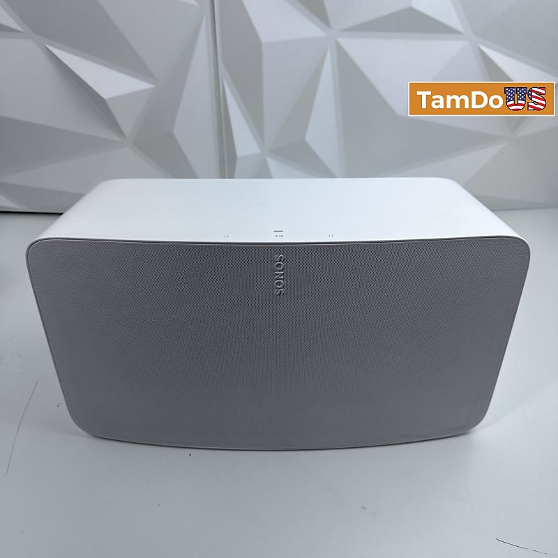 Sonos Five S24 Wireless Wifi Smart Speaker Touch Control, White image 1