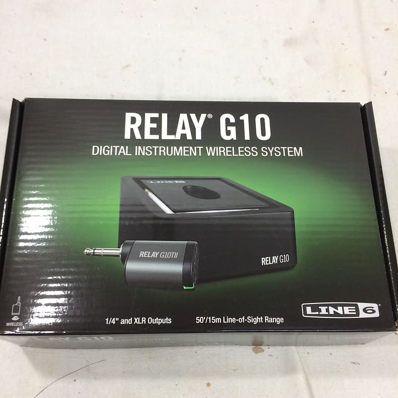 Line 6 Relay G10 (G10TII Version) Guitar Wireless System Reverb