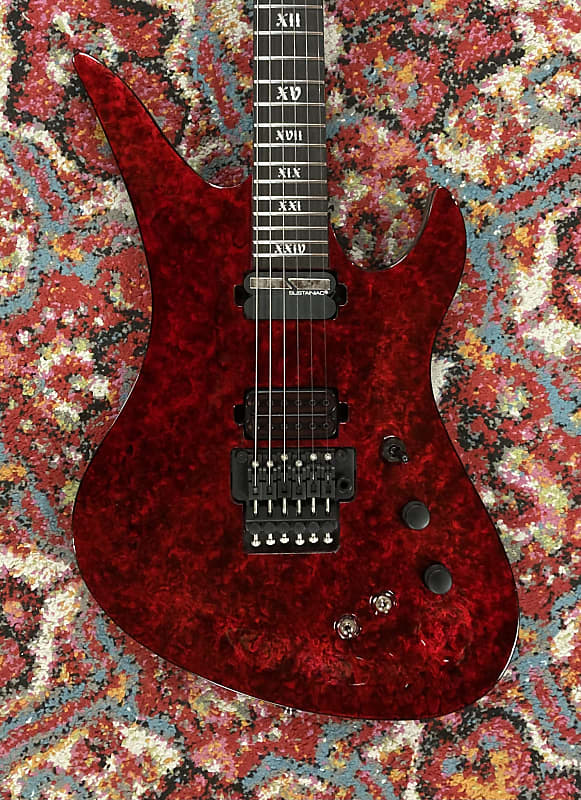 Schecter Avenger FR S Apocalypse 2020’s - Red Reign, Excellent, SKU: 1060G image 1