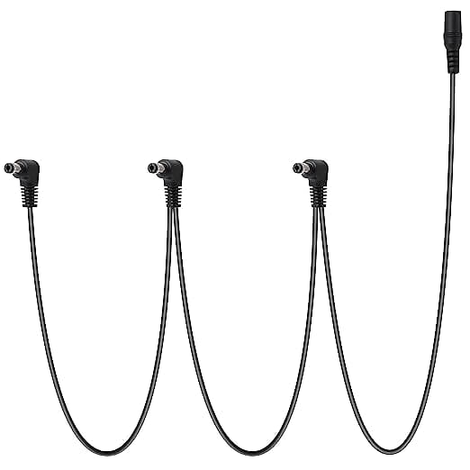 1 to 3 Ways Daisy Chain, 9V DC Adapter Power Splitter Cable Reverb