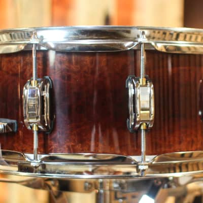 Odery 14x6 Eyedentity Sapele "Explosion" Snare Drum image 4
