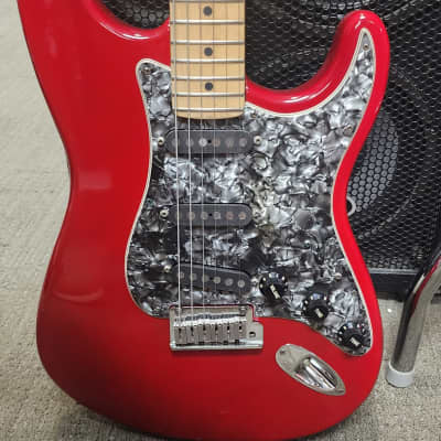 1994 Fender Stratocaster 40th Anniversary Lipstick Red image 1