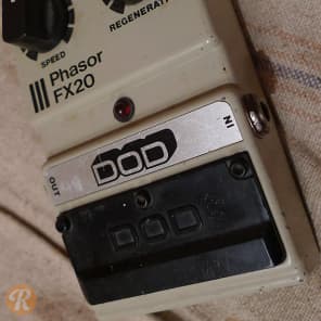 DOD FX20C STEREO PHASER ステレオ・フェイザー DOD FX20C Phaser Pedal | zZounds