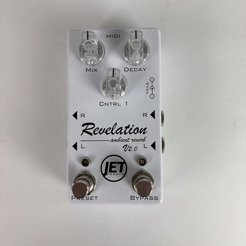 Jet Pedals Revelation 2.0 MIDI Ambient Reverb Reverb