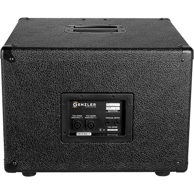 Genzler Amplification SERIES 2 BA2-112-3SLT BASS ARRAY Slant 1X12 Line Array Bass Speaker Cabinet Black image 2
