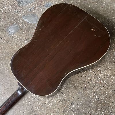 Gibson J-45 1950 Vintage Acoustic Guitar - Sunburst image 12