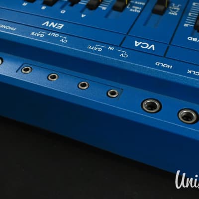 Roland SH-101 Blue Vintage Monophonic Analogue Synthesizer W/ Soft Case image 17