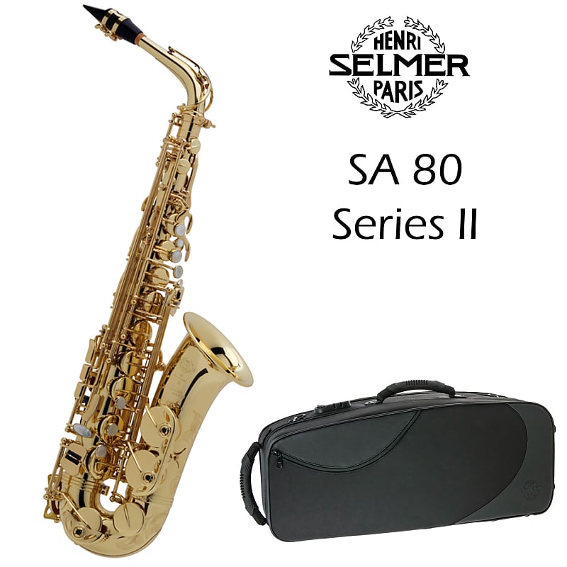Selmer Alto Sax - Serie II in Gold Lacquer w/Engr image 1