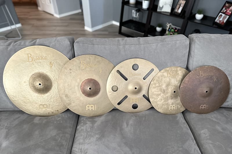 MeinI Byzance Vintage Benny Greb Sand Cymbal Set w/ Free 16