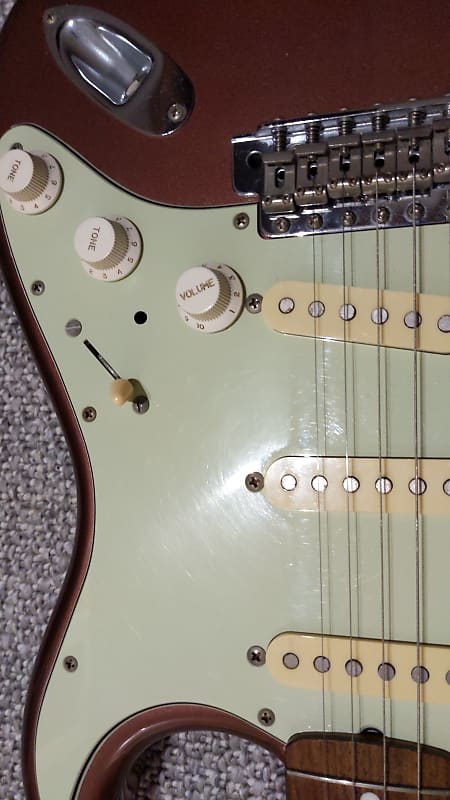 Bacchus BST-64v stratocaster vintage series - Burgundy mist