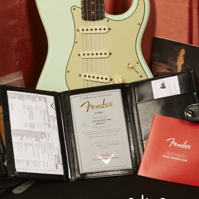 Fender Custom Shop LTD ’60 Stratocaster Journeyman Relic Surf Green NEW 2023 (cod.1336NG) image 10