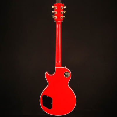 Gibson Les Paul Custom, All Ferrari Red w Gold Hardware 9lbs 12.3oz image 9