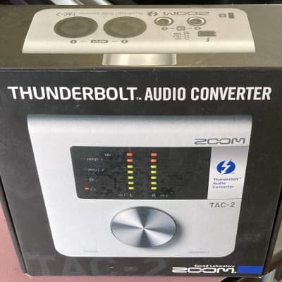 Zoom TAC-2 Thunderbolt Audio Interface 2010s - Silver image 12