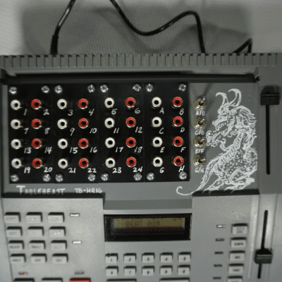 Alesis HR-16 custom circuit bent drum machine modded by TableBeast image 2