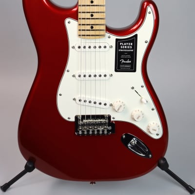 Fender Player Stratocaster MN Candy Apple Red image 1