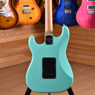 Schecter Traditional Route 66 Kingman HSS Surf Green image 15