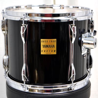 Yamaha 22/10/12/14/16" Rock Tour Custom Drum Set - Black image 9