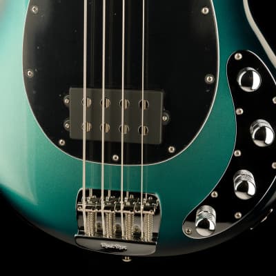 Ernie Ball Music Man StingRay Special Bass Frost Green Pearl with Mono Case image 6