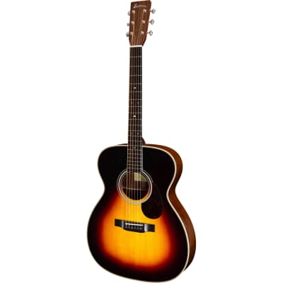 Eastman E20OM Orchestra Model Thermo Cure Acoustic Guitar - Sunburst image 2