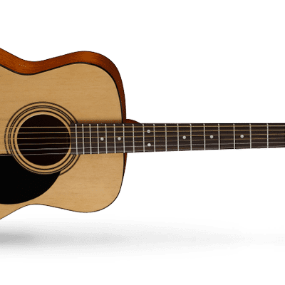 Cort AF510OP Standard Series Concert Body Spruce Top Mahogany Neck 6-String Acoustic Guitar image 2
