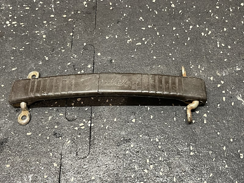 Fender Dog bone brown amp handle, original 1962 Brown Reverb