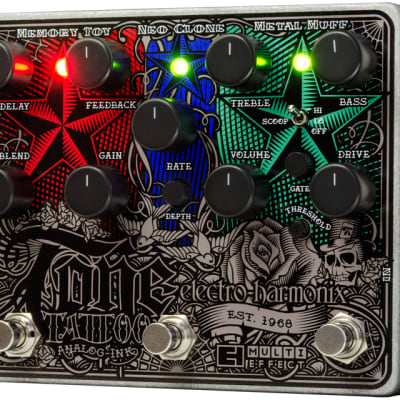 Pedal electro harmonix tone tattoo multi-effects guitar em Promoção na  Americanas