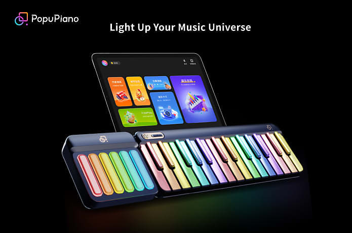 PopuPiano Smart Portable Piano Your Fast Lane of Music Playing and