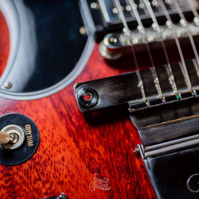 Gibson Custom 1964 Reissue SG Standard Left-Handed - Cherry Red #301714 Second Hand image 11
