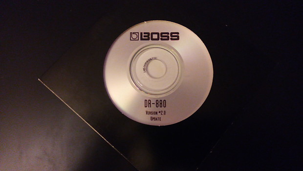 BOSS DR 880 VERSION 2 UPDATE  CD - NEW image 1