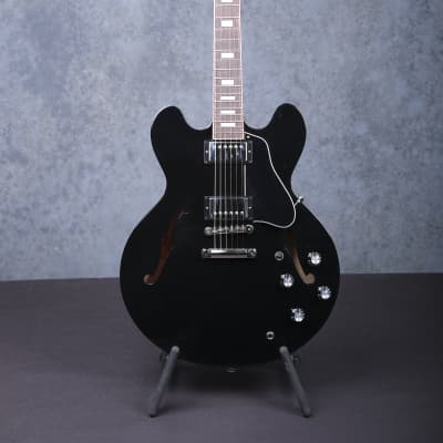 Gibson ES-335 P-90 2021 Ebony Exclusives Collection | Reverb