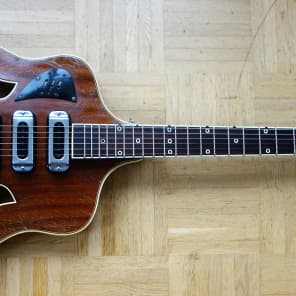 MIGMA Thinline guitar East Germany super rare ~1965 image 2