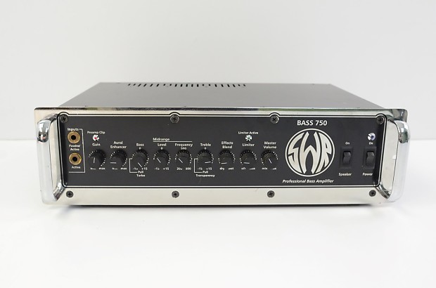 ベース SWR BASS 750 Professional Bass Amplifier SWR 750X Pro Series Bass Amp Head | zZounds