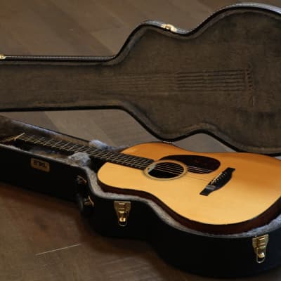 2012 Bourgeois Custom DS Acoustic/ Electric Guitar Adirondack Spruce & Figured Mahogany + Hard Case Bild 20