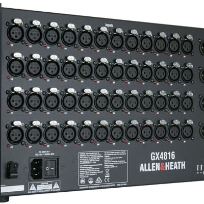 Allen & Heath GX4816 48x16 XLR In/Out Portable GX Expander with DX Sockets image 1