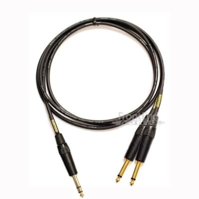 Mogami Gold TRS to TS Insert Cable (2 Foot)