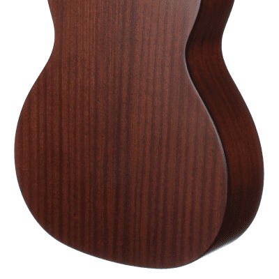Teton STG105NT 105 Series Grand Concert Western Red Solid Cedar Top 6-String Acoustic Guitar-Natural image 2