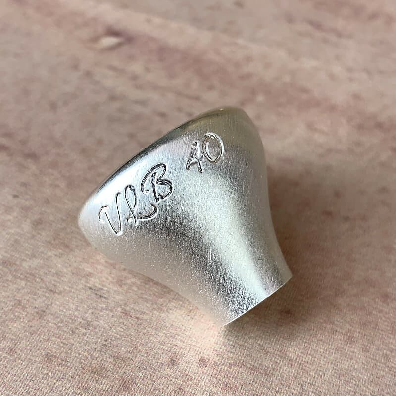 AR Resonance Silver Plated Trumpet Mouthpiece Cup VLB40, Reverb