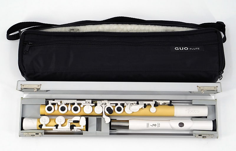 Guo Tocco Plus Flute in C with New Voice Headjoint - Milk Tea (Yellow) image 1