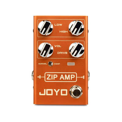 Joyo  R-04 Zip Amp Overdrive Electric Guitar Effect Pedal Strong Compression Gain Distortion image 6