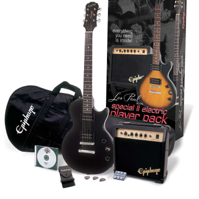 Epiphone Les Paul Special-II Player Pack - Ebony for sale