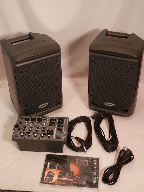 Samson XP150 Expedition Portable PA Sound System (open box