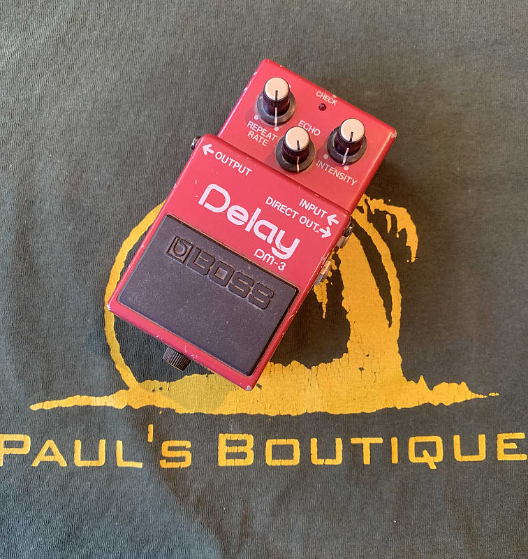 ギター BOSS DM-3 Feature – 1984 BOSS DM-3 Delay