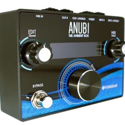 Foxgear Anubi Ambient Box Reverb/Delay/Chorus Guitar Effects Pedal for sale