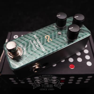 Reverb.com listing, price, conditions, and images for one-control-sea-turquoise-delay