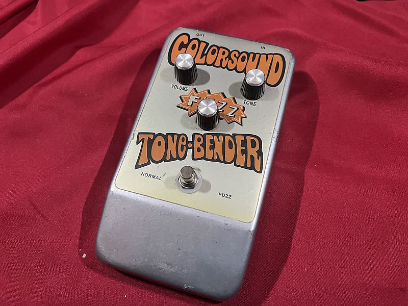 Colorsound Tonebender シリコン 90年代 Buzz the Fuzz - all about Tone Bender: Silicon Powered Tone