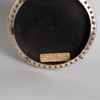 Bacon & Day  Silver Bell #2 Tenor Banjo (1924), ser. #12899, original black hard shell case. image 14