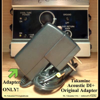 Takamine Acoustic DI+ Box Original Power Adapter image 5