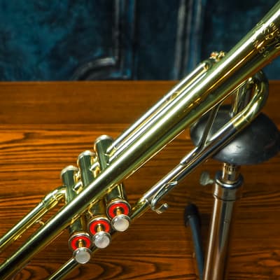 Blessing Scholastic Trumpet Bb Brass Elkhart USA image 21