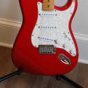 Fender Standard Stratocaster 1991 Maple Fretboard - Red Metallic
