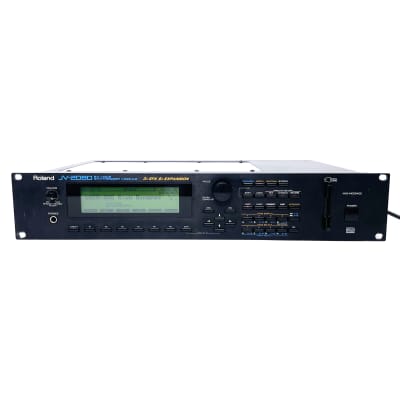 Roland JV-2080 with New internal battery  100V- 240V 64-Voice Synthesizer Module 1997 - 2000 90s y2k Made in Japan